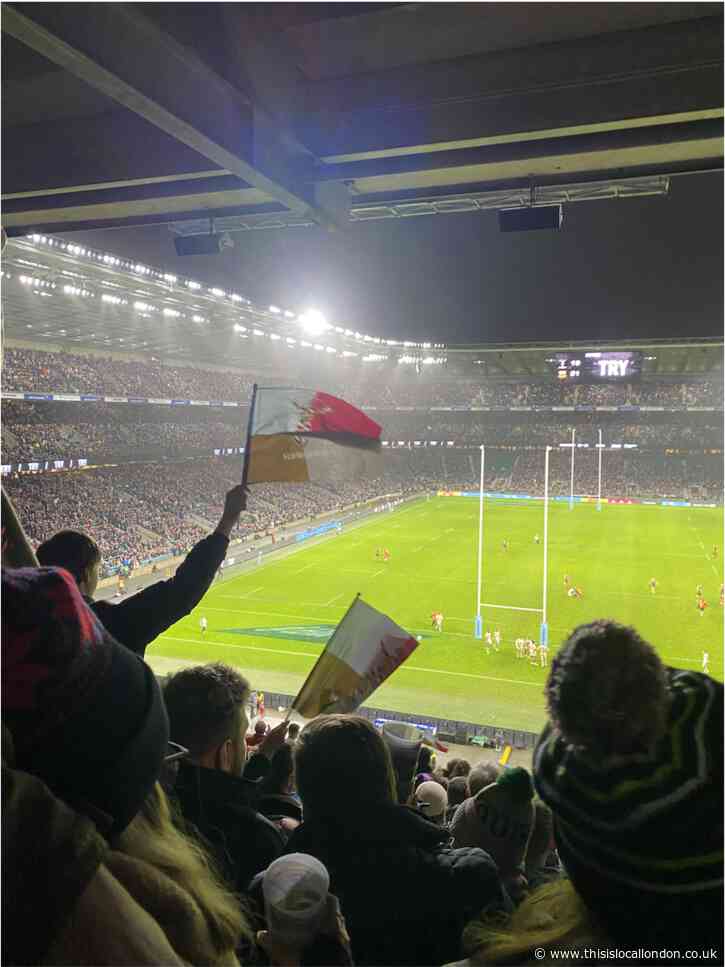 27th December Twickenham stadium; a captivating game between Harlequins and North Hampton saints. - Imogen Ioannilli Surbiton High School