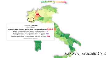 Lo tsunami dei contagi: Cuneo 14ª provincia d’Italia per incidenza, aumentata di otto volte in un mese - LaVoceDiAlba.it
