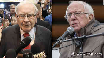 Bernie Sanders: Pay your workers better. Warren Buffett: That's not my job