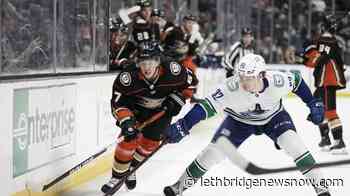 Canucks beat Ducks in OT for seventh straight win under Boudreau - Lethbridge News Now