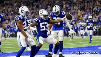 Colts' Leonard off virus list, ready to face Raiders - CFJC Today Kamloops