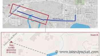 Mind the barricades: Stretch of Beaufort’s Spanish Moss Trail to close for months - Hilton Head Island Packet