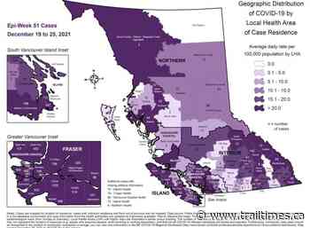 New COVID-19 cases quadruple over previous week in West Kootenay - Trail Times