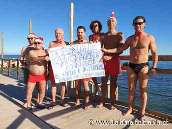 Trani, bagno di Capodanno speciale nel ricordo di Mimmo De Laurentis - ilgiornaleditrani - Radio Bombo