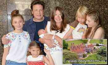Six bedrooms STILL isn't enough for Jamie Oliver's brood: TV chef to add three more to £3m mansion - Daily Mail