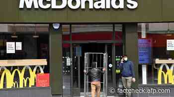 British chef Jamie Oliver did not win “legal battle” against McDonald's over “pink slime”, which the company stopped using in 2011 - AFP Factcheck