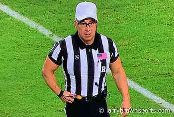 Look: Ripped referee Scott Campbell goes viral during CFP game - Larry Brown Sports