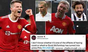 Fans take to social media to praise Scott McTominay's man-of-the-match performance against Burnley - Daily Mail