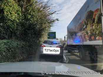 Provisional driver caught drinking at the wheel on way home from work