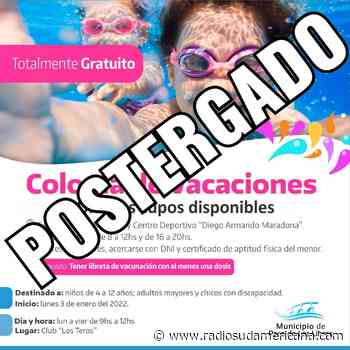 Paso de los Libres decidió postergar inicio de Colonia de Vacaciones - Radio Sudamericana