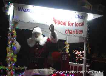 Westhoughton 'Rotary sleigh' spreads festive cheer and raises thousands for charity
