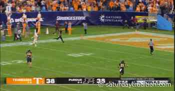 Payne Durham, Broc Thompson make huge plays for Purdue late in Music City Bowl - Saturday Tradition