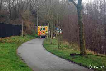 Vrouw sukkelt in het water in Menen, wandelaar merkt haar op - KW.be - KW.be