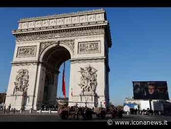 Francia: bandiera dell’Ue sotto l’arco di Trionfo, polemiche - Icona News