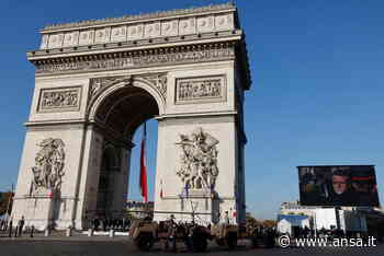 Francia: bandiera dell'Ue sotto l'arco di Trionfo, polemiche - Ultima Ora - Agenzia ANSA