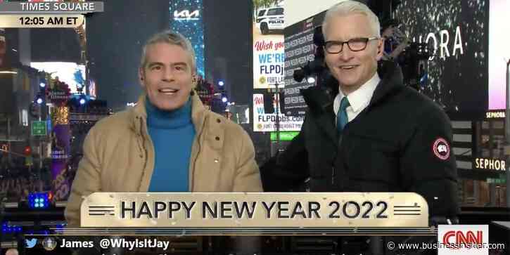 Andy Cohen went on a wild rant about outgoing NYC Mayor Bill de Blasio during CNN's New Year's special