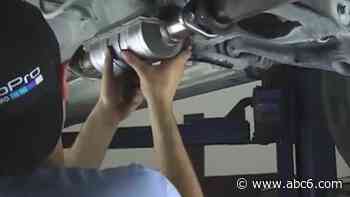 Catalytic converters stolen from two transport cars at Rhode Island Veterans Home - WLNE-TV (ABC6)