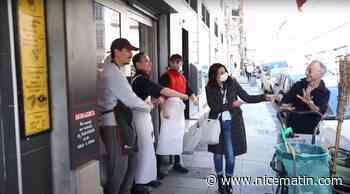 Les commerçants de la rue Lépante, à Nice, tournent dans une vidéo solidaire - Nice-Matin