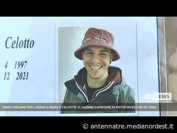 SAN POLO DI PIAVE | TANTI GIOVANI PER L’ADDIO A MARCO CELOTTO, IL 24ENNE CAMPIONE DI MOTOCROSS - ANTENNA TRE