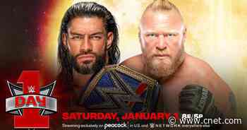 WWE Day 1 2021: Roman Reigns pulled, start times, how to watch and Peacock     - CNET