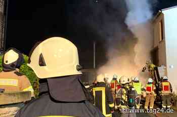 Kellerbrand sorgt für stundenlangen Großeinsatz mehrerer Feuerwehren in Dohna - TAG24