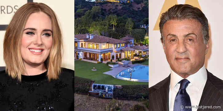 Adele Is Reportedly Buying Sylvester Stallone's Mansion for $58 Million - See Photos from Inside the Home!