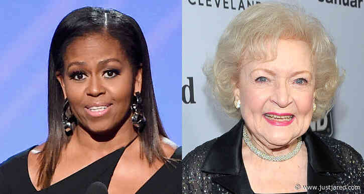 Michelle Obama Pays Tribute to Betty White with Sweet Photo Featuring Late Dog Bo