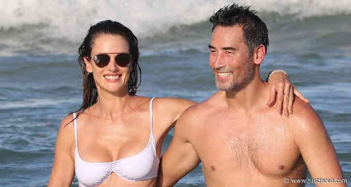 Alessandra Ambrosio & Boyfriend Richard Lee Keep Close During Day at the Beach in Brazil!