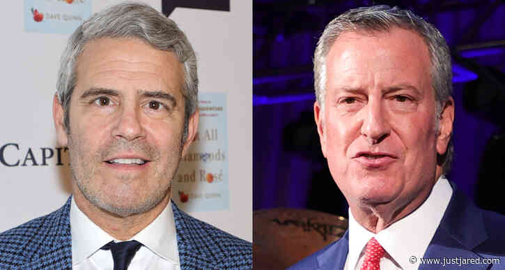 Andy Cohen Drunkenly Rants About Former NYC Mayor Bill de Blasio During CNN's New Year's Eve Special