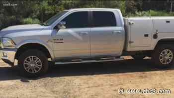 Fallbrook veterinarian's truck stolen on Christmas Eve is found in Escondido - CBS News 8
