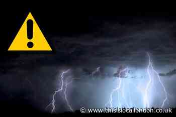 Met Office issues yellow weather warning for thunder across London