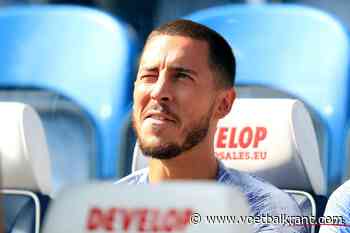 Eden Hazard moet zich tevreden stellen met een plaats op de bank bij Real Madrid