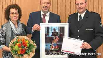 Abschied in Bad Liebenzell: Feuerwehr zeichnet Bürgermeister Dietmar Fischer  aus