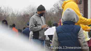 Hundreds wait in line for COVID-19 test at Hampton Clinic, many leave empty-handed
