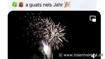 Der Chiemgau begrüßt das neue Jahr mit Feuerwerken