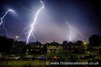 Thunderstorms forecast for London as weather warning issued