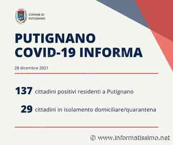 Covid-19: Volano i contagi a Putignano - Putignano Informatissimo
