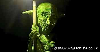 Hunt for 'drunken pranksters' who stole 7ft goblin from community snow trail - Wales Online