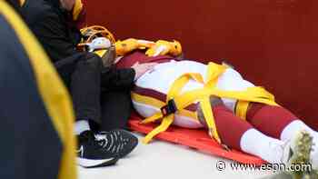 WFT's Seals-Jones out after cameraman collision