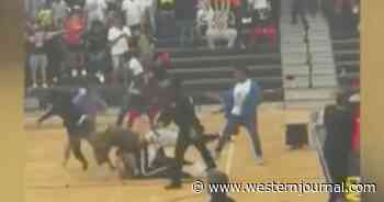 Watch: Fight in Stands at High School Basketball Game Spills Over, Security Fires Off Tear Gas to Bring It Under Control