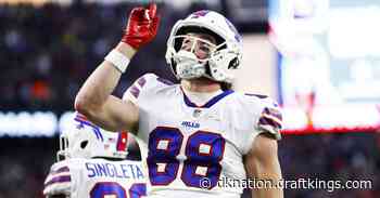 Dawson Knox fantasy football start/sit advice: What to do with Bills TE in Week 17 - DraftKings Nation