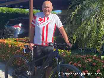 Nick Lees: Retired Edmonton educator plans record 14,000-km bike trip to mark 80th birthday
