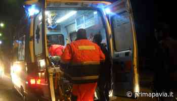 Incidente stradale a Vigevano, due giovani feriti SIRENE DI NOTTE - Prima Pavia