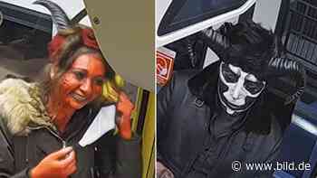 Weinheim: Teuflische Fahndung: Polizei jagt diese Halloween-Räuber - BILD