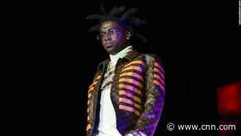 Rapper arrested for trespassing on New Year's Day