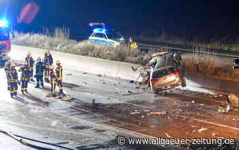 Ein Toter bei Verkehrsunfall auf der A5 nahe Renchen in Baden-Württemberg - Allgäuer Zeitung