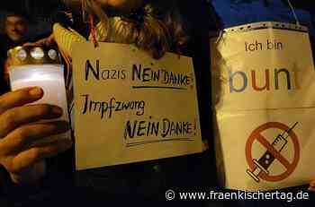 Corona-Demo Ebern: Eine Stadt jeden Mittwoch im Ausnahmezustand? - Fränkischer Tag