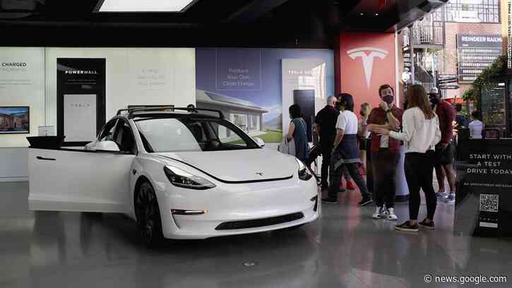 What chip shortage? Tesla posts record fourth quarter and full year sales - CNN