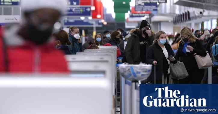 More than 2,300 US flights canceled Sunday amid bad weather and Covid - The Guardian