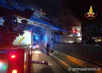 Incendio nella notte a Venegono, appartamento in fiamme - Prima Saronno